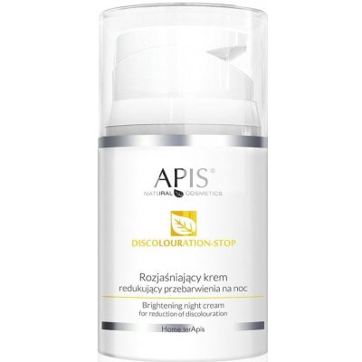 Apis Discolouration Stop Rozjasňující noční krém proti pigmentovým skvrnám 50 ml – Zboží Dáma
