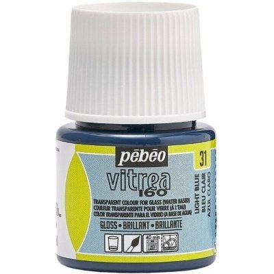 Pébéo Vitrea 160 Barva na sklo Light Blue 45 ml 1 ks – Hledejceny.cz