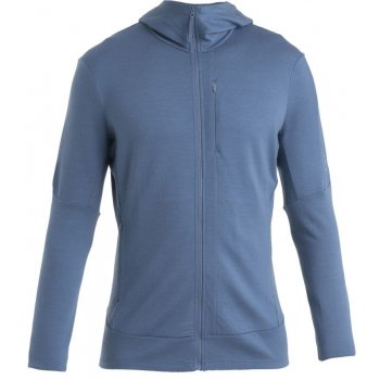 ICEBREAKER Mens Merino 260 Quantum IV LS Zip Hoodie Dawn vzorek