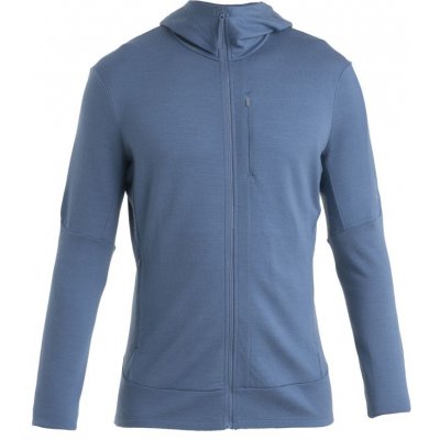 ICEBREAKER Mens Merino 260 Quantum IV LS Zip Hoodie Dawn vzorek – Zboží Dáma