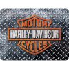 Obraz Postershop Plechová cedule: Harley-Davidson (Diamond Plate) - 20x15 cm
