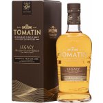 Tomatin Legacy 43% 0,7 l (kazeta) – Hledejceny.cz