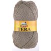 Příze Pletací příze Vlnika TERA 019 khaki, klasická, 100g/310m