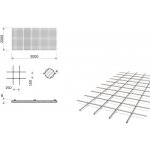 Kari síť s okem 150/150 mm, 2x3 m, průměr 4 mm (KA17) – HobbyKompas.cz