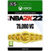 Hra na Xbox One NBA 2K22: 75,000 VC