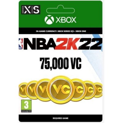 NBA 2K22: 75,000 VC – Hledejceny.cz