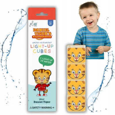 Glo Pals Svítící kostky do vody Daniel Tiger – Hledejceny.cz