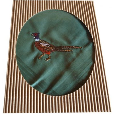 Etex s.r.o Myslivecké kapesníky s výšivkou bažanta – Zbozi.Blesk.cz