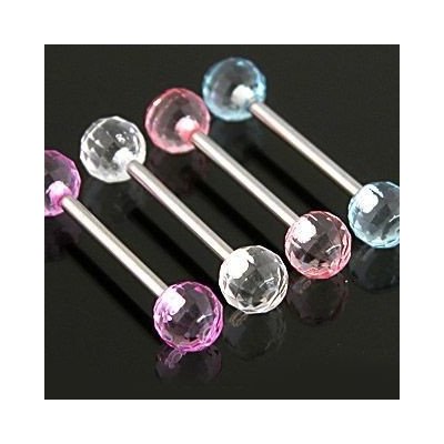Šperky4U piercing do jazyka PJ01154-P – Zboží Mobilmania
