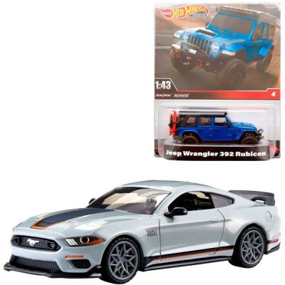 Mattel HOT WHEELS Prémiové auto angličák kov 2 druhy 1:43 – Sleviste.cz