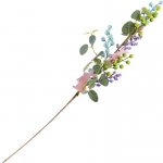 Přízdoba Větvička 80cm eukalyptus, bobule, zajíčci – Hledejceny.cz