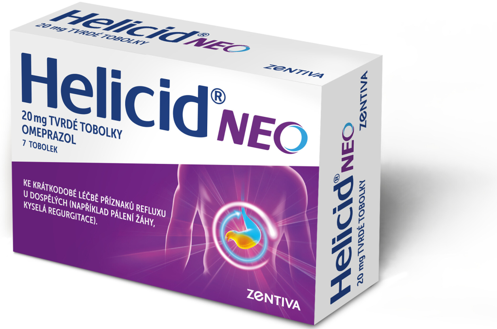 HELICID NEO 20MG CPS DUR 7