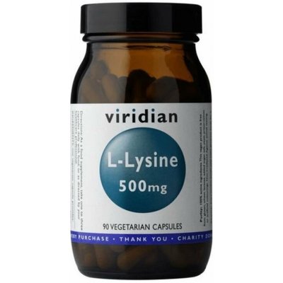 Viridian L-Lysin 500 mg 90 kapslí – Hledejceny.cz