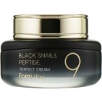Farmstay Black Snail & Peptide 9 Perfect cream 55 ml – Zboží Dáma