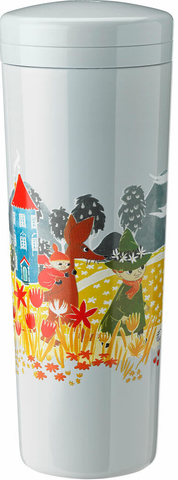 Stelton Termo láhev Carrie Moomin Sky modrá 500 ml