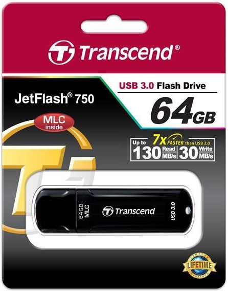 Transcend JetFlash 750 64GB TS64GJF750K