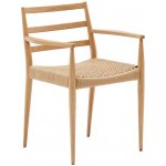 Kave Home Analy Dubová s výpletem s područkami – Sleviste.cz