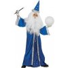 Dětský karnevalový kostým modrý čaroděj
