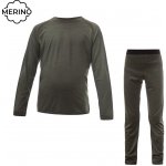 Sensor Merino Air Set dětský triko dl.rukáv + spodky olive green – Zboží Dáma