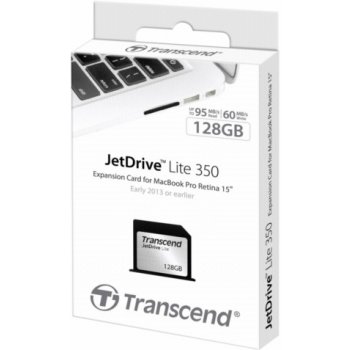 Transcend JetDrive Lite 350 expansion card 128 GB pro Apple MacBookPro Retina 15' TS128GJDL350