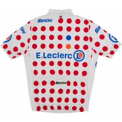 Santini TOUR DE FRANCE bílá/červená – Zboží Mobilmania