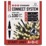 Emos D1AM01 CONNECT START UNIT POWER+CHAIN 100LED 10M IP44 MC – Hledejceny.cz