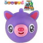 Teddies Zvířátko pískací s jazykem gumové 6 cm 6 druhů – Zboží Dáma