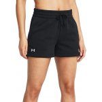 Under Armour Šortky Rival Fleece Short-BLK 1382723-001 – Zboží Dáma