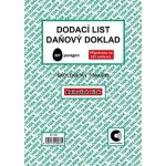 Baloušek Tisk ET130 Dodací list - daňový doklad A5, 1 blok 50 listů – Zboží Mobilmania