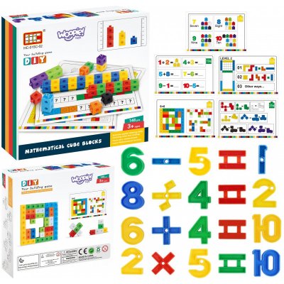 Matematická logická hra kostky a vzory 148 ks – Hledejceny.cz