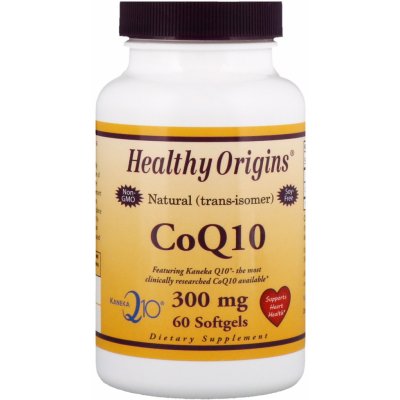Healthy Origins Koenzym Q10 Kaneka 300 mg 60 softgel kapslí