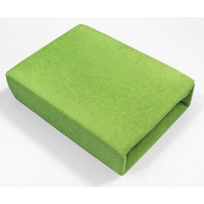 Polášek froté prostěradlo na vysokou matraci středně zelené 90x200x30 – Zboží Mobilmania