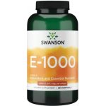 Swanson Natural Vitamin E 1000 IU 250 gelové tablety – Hledejceny.cz