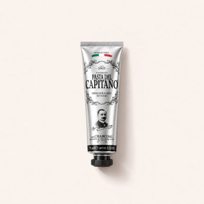 Pasta del Capitano 1905 Charcoal 75 ml – Hledejceny.cz