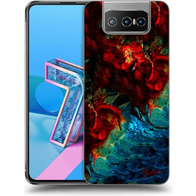 Pouzdro Picasee silikonové Asus Zenfone 7 ZS670KS - Universe čiré – Zboží Mobilmania