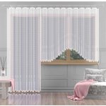 Balkonový set Olivie bílá 330x160+180x250cm - řasící stuha 5cm – Hledejceny.cz