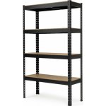 Vyprodej-Regalu.cz Regál 1800 x 1200x500 mm 4-policový černý – Zboží Dáma
