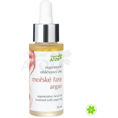 Atok pleťový olej Mořské řasy - argan 30 ml – Zboží Dáma