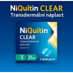 NIQUITIN CLEAR TDR 21MG/24H TDR EMP 7 I – Zboží Mobilmania