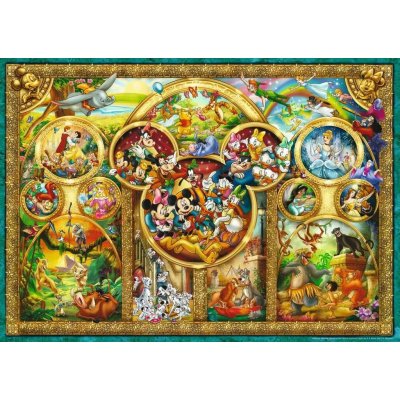 RAVENSBURGER To nejlepší z Disneyho 1000 dílků – Hledejceny.cz