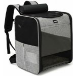 KONO Dogat 2440 pro psy, kočky a malá zvířátka Šedý 51 l – Zboží Mobilmania