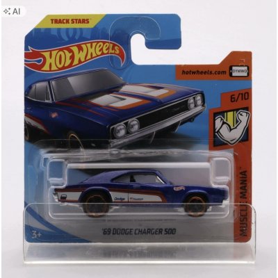 Mattel Hot Wheels 69 Dodge Charger 500 – Sleviste.cz
