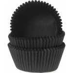 House of Marie Košíčky na cupcakečerná HM0039 černá průměr 5 cm 50 ks – Zboží Dáma