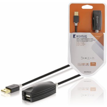 König KNCRP6010 Aktivní Prodlužovací USB 2.0, 10m