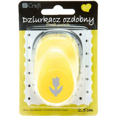 Dekorativní děrovačka DP Craft 2,5 cm - tulipán – Zbozi.Blesk.cz