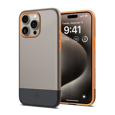 Spigen Style Armor MagFit kryt iPhone 15 Pro zlaté – Zbozi.Blesk.cz