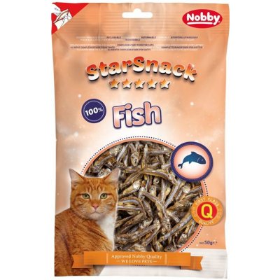 Nobby StarSnack Cat sušené rybičky ančovičky 85 g