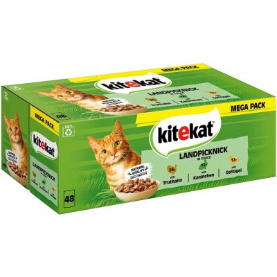 Kitekat multipack Landpicknick v omáčce 48 × 85 g – Hledejceny.cz