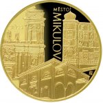 ČNB Zlatá mince 5000 Kč Mikulov 2022 Proof 1/2 oz – Zboží Dáma