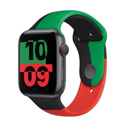 Apple Watch 44mm sportovní řemínek Black Unity - S/M MUQ73ZM/A – Hledejceny.cz